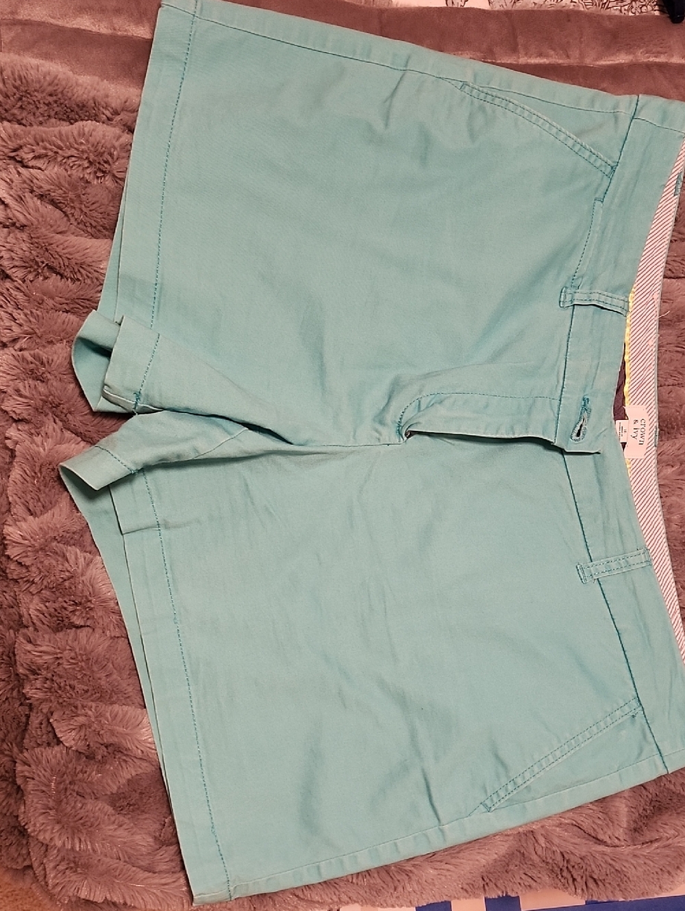 crown & ivy Light Teal  Women's Shorts 5"